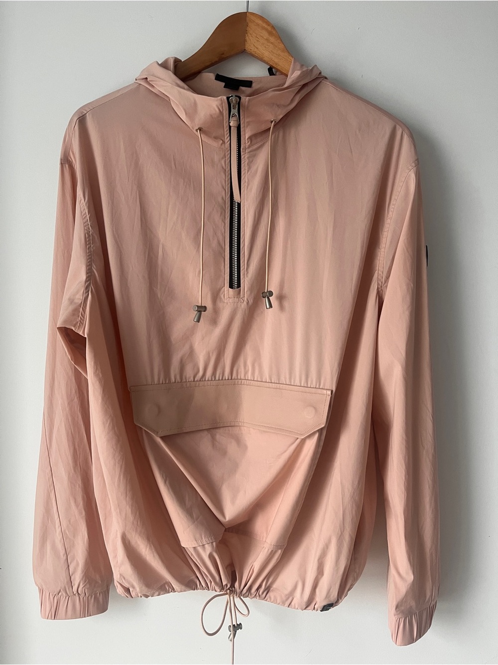 RUDSAK Half-zip Pullover Jacket -  Lightweight Windbreaker Sz XS/S | Blush